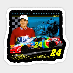 Jeff Gordon Legends Car Sticker